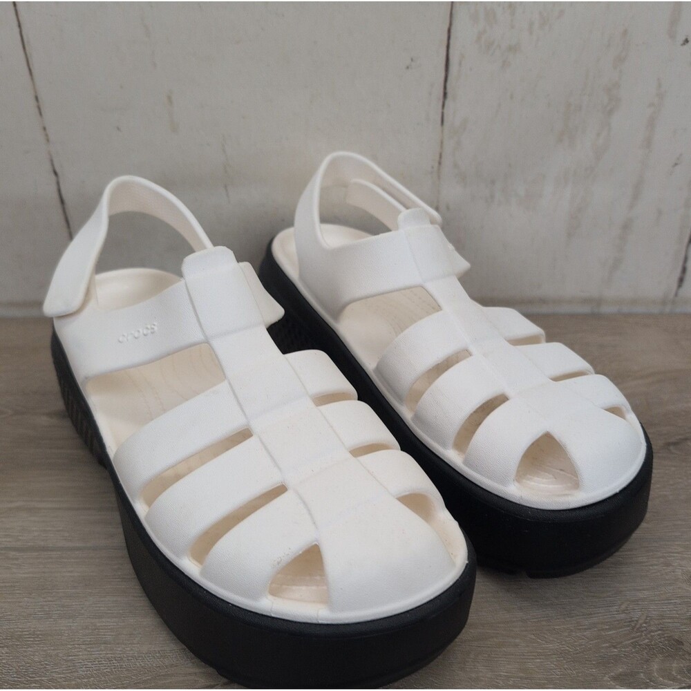 Crocs Women's Stomp Fisherman Sandal Size 10 Women - 8 Men White